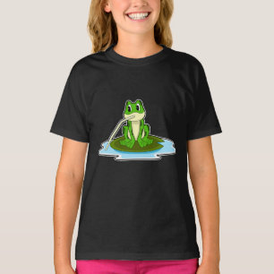T-shirt Eau de grenouille Paille à boire