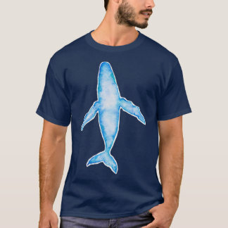T-shirt Eau flottante baleine à bosse
