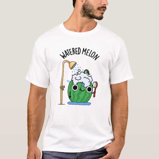 T-shirt Eau Melon Funny Watermelon Pun (Devant)