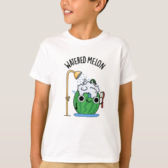 T-shirt Eau Melon Funny Watermelon Pun (Devant)