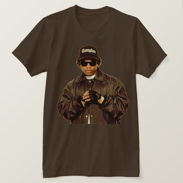 T-shirt Eazy E Gangsta Rap 90s (Design devant)