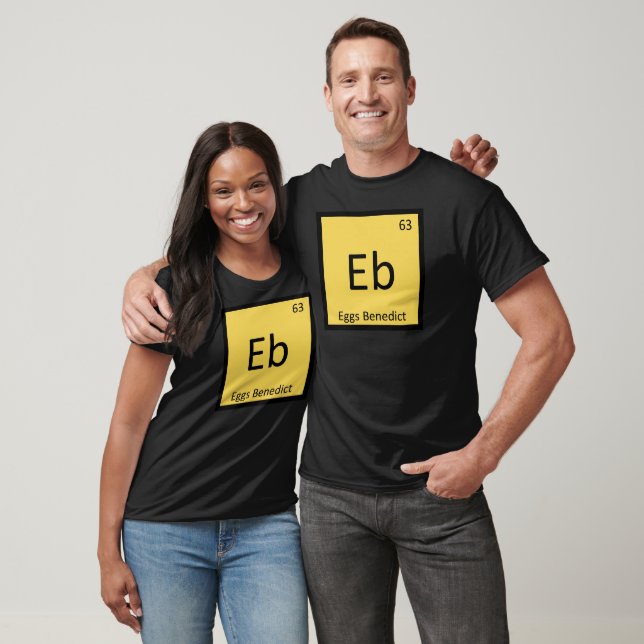 T-shirt Eb - Oeufs Chimie Benedict Symbole de table périod (Unisexe)
