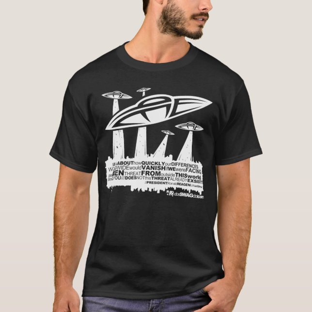 T-shirt ebeSWAGreagan (Devant)