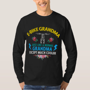 T-shirt Ebike Grand-mère Funny E-Bike