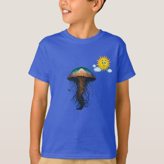 T-shirt Éblouissement de la mer profonde