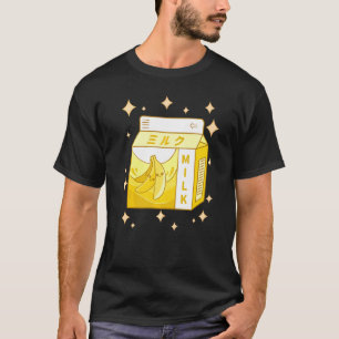 T-shirt Eboy Milk Shake Carton mignon Lait bananier japona