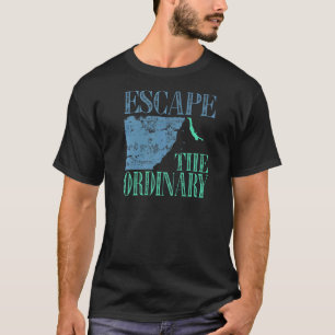 T-shirt Échapper à l'ordinaire Escalade de montagne Aventu