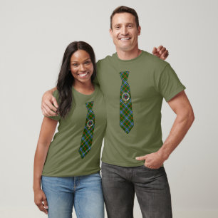 T-shirt Écharpe Bisset Scottish Badge & Tartan