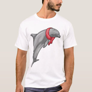 T-shirt Écharpe dauphin