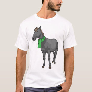 T-shirt Écharpe de cheval