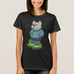 T-shirt Écharpe hivernale de chien