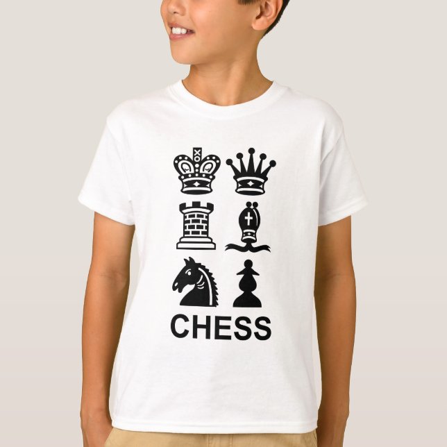 T-shirt Échecs (Devant)