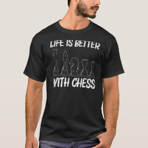 T-shirt Échecs cool Pour Hommes Femmes King Rook Knight Pa