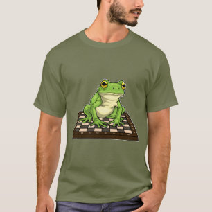 T-shirt Échecs de plateau de grenouille