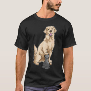 T-shirt Échecs du Labrador Échecs du Paon