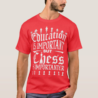 T-shirt Échecs Échecs Joueur Échecs Fan 1