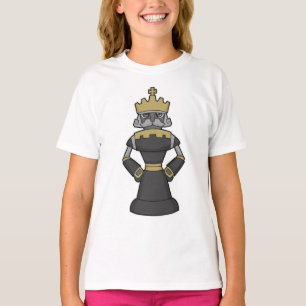 T-shirt Échecs King Crown Chess