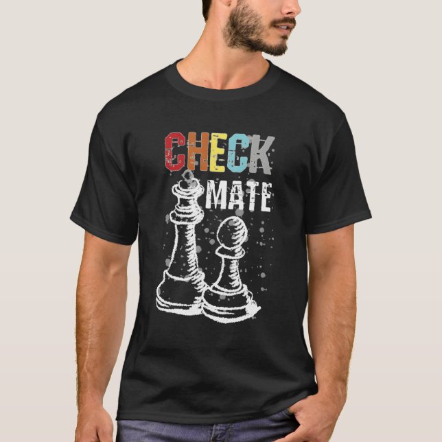 T-shirt Échecs Master Checkmate Chess (Devant)