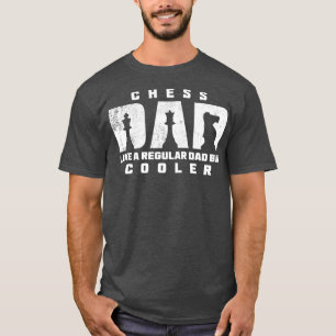 T-shirt Échecs papa comme un papa régulier mais Glacière R