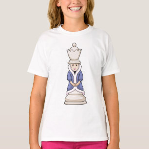 T-shirt Échecs Queen Chess