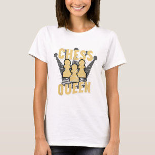 T-shirt Échecs Queen Enfants & Femmes Cadeau