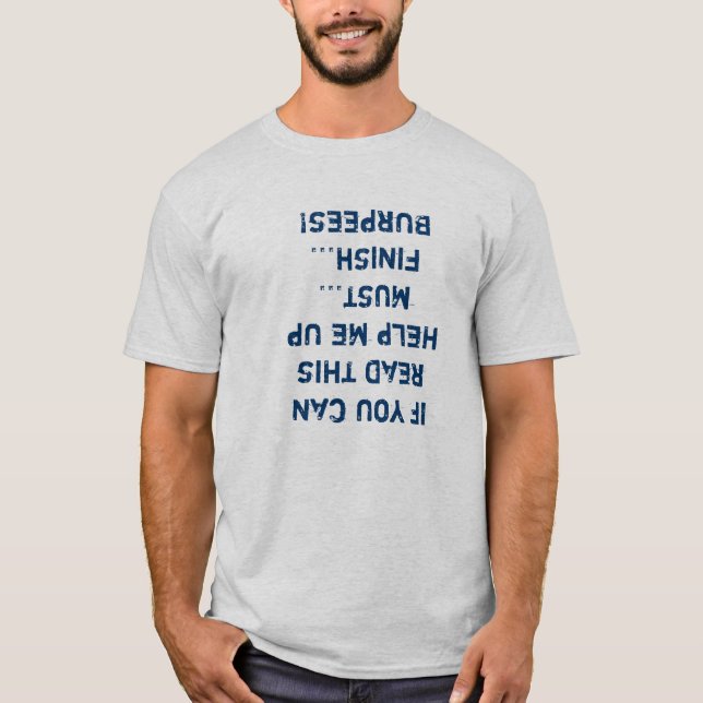 T-shirt échelle de burpee de 100 jours (Devant)