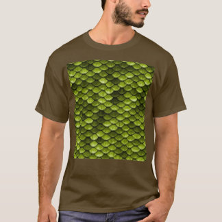 T-shirt Échelle de sirène chatoyante Motif texturé sans jo