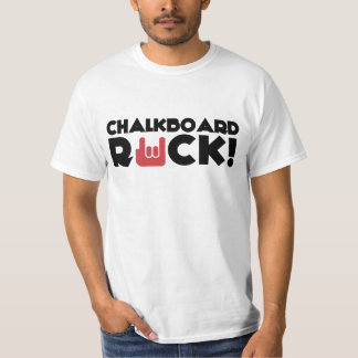 T-shirt Échelon - roche de tableau (blanche)