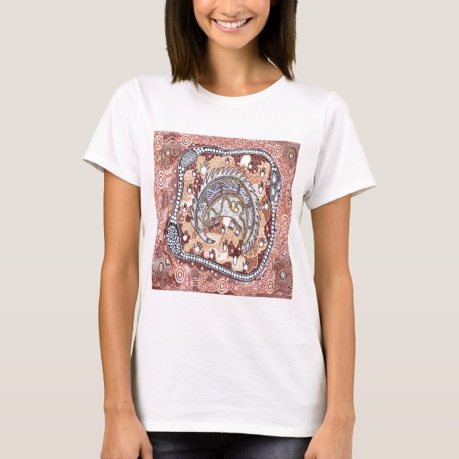 T-shirt Echidna Dreaming (Devant)