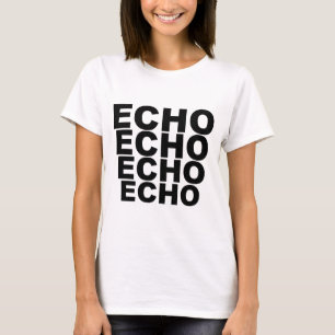T-shirt ECHO ECHO ECHO Casquette de chemises ECHO Mousepad