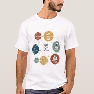T-shirt "Echos du passé - Conception inspirée par l'histoi