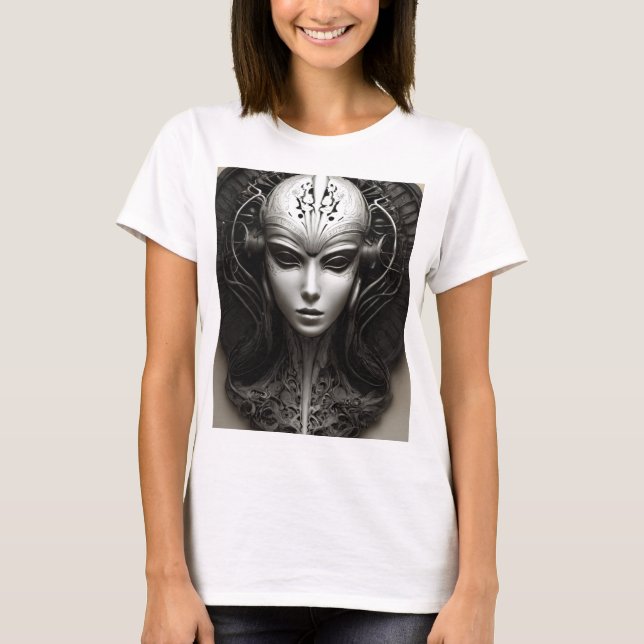 T-shirt "Echos Ethérées : Une Silhouette Fée Gigeresque" (Devant)