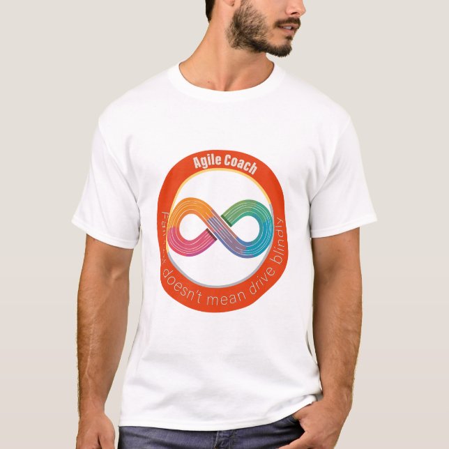 T-shirt Échouer rapidement ne signifie pas conduire aveugl (Devant)