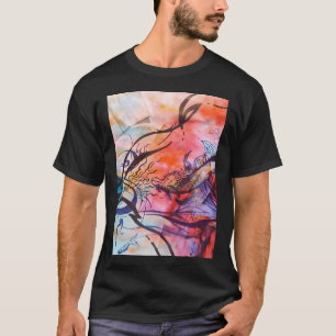T-shirt Éclaboussure de couleur