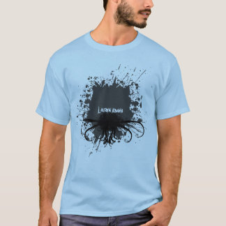 T-shirt Éclaboussure sur les hommes légers