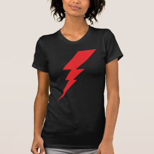 T-shirt Éclair rouge