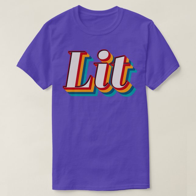 T-shirt Éclairage (Design devant)