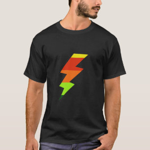 T-shirt Éclairage arc-en-ciel