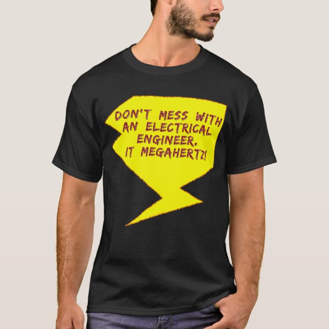 T-shirt Éclairage de l'ingénieur (Devant)