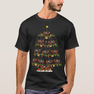 T-shirt Éclairage de Noël de Tarantula Lover Père Noël Tar
