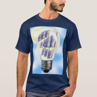 T-shirt Éclairage d'énergie solaire