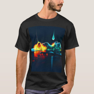 T-shirt Éclairage Liquide