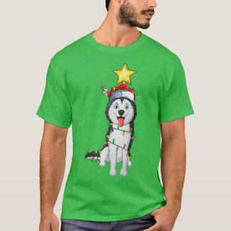 T-shirt Éclairage Xmas Tree Correspondance Père Noël Sibér