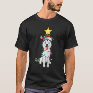 T-shirt Éclairage Xmas Tree Correspondance Père Noël Sibér