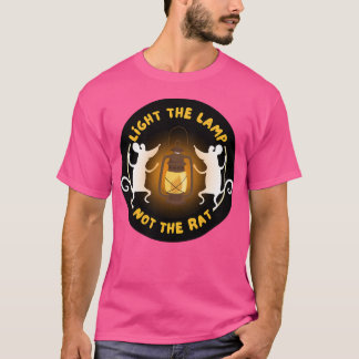 T-shirt Éclairer La Lampe Redbulble Pas Le Rat