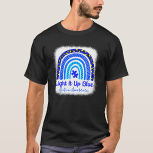 T-shirt Éclairez-le en bleu Autisme Sensibilisation Autist