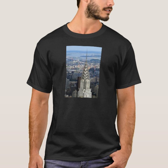 T-shirt Éclat comme la construction de Chrysler (Devant)