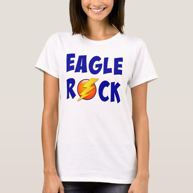 T-shirt Éclat de foudre Eagle Rock (Devant)