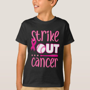 T-shirt Éclater le cancer balle molle Mammogramme Balle ro