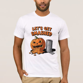 T-shirt Éclatons-nous Drôle de Citrouille d'Halloween